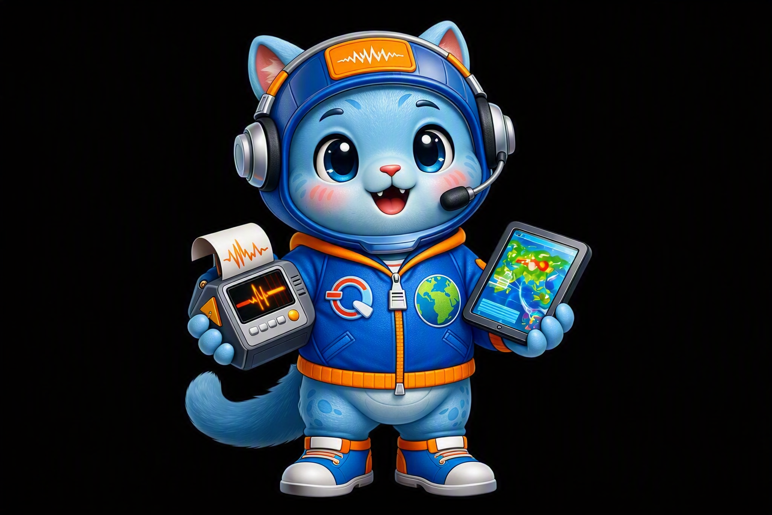 QuakeHub Mascot